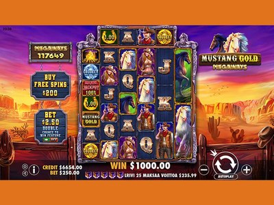 Видеослот Mustang Gold Megaways — играть в pharaon