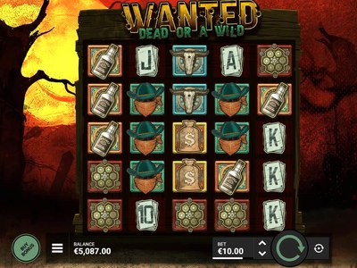 Игровой автомат Wanted Dead Or A Wild производителя Hacksaw Gaming